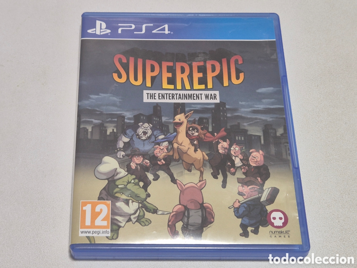 Videojuegos y Consolas PS4 de segunda mano: Superepic The Entertainment War