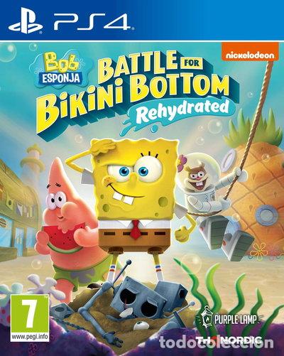Videojuegos y Consolas PS4 de segunda mano: Bob Esponja Battle for Bikini Bottom - Rehydrated- 9120080075918