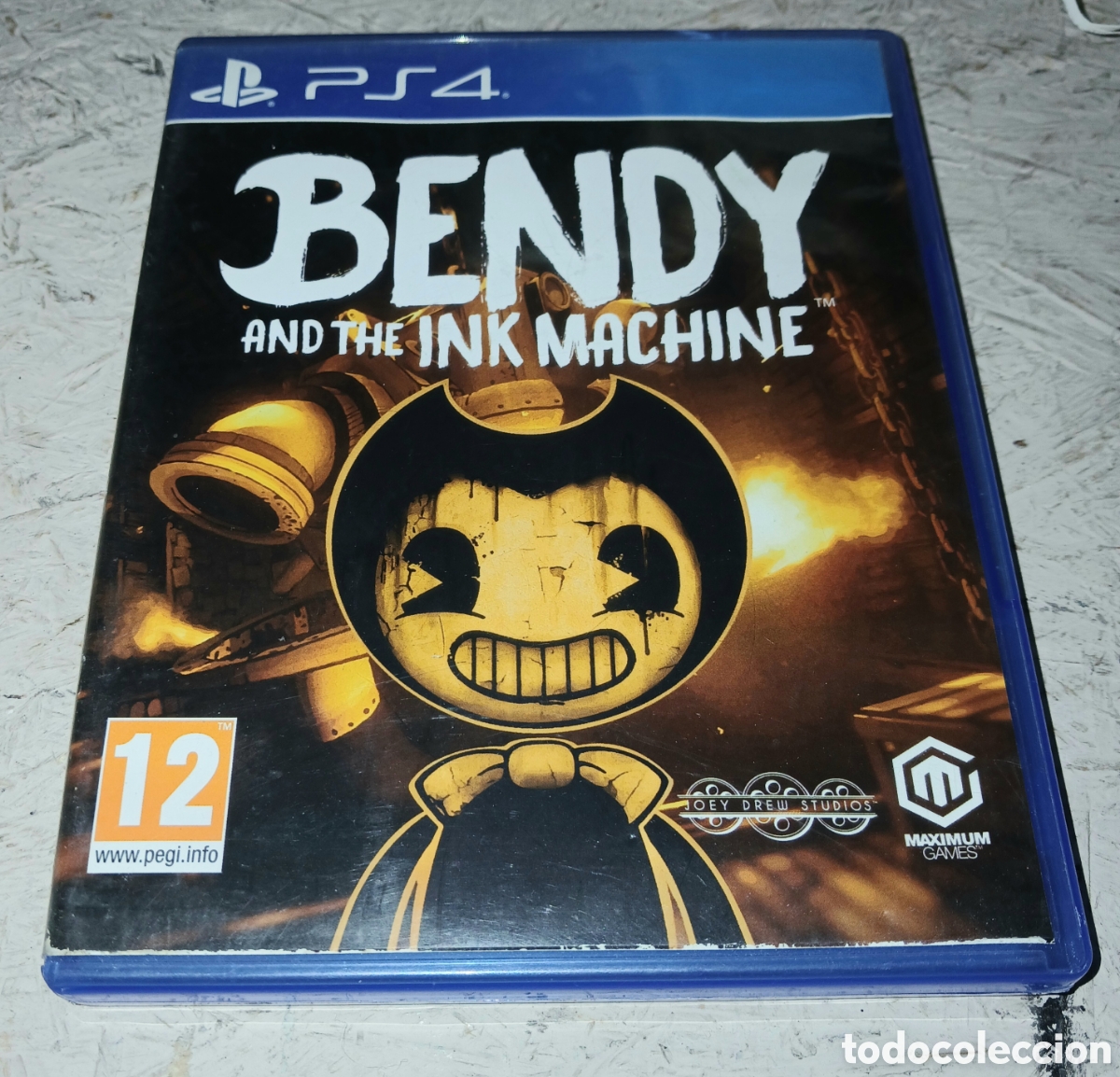 Videojuegos y Consolas PS4 de segunda mano: Solo Car&aacute;tula Y Caja Bendy And The Ink Machine PS4 (Sin Juego / Sin Manual)