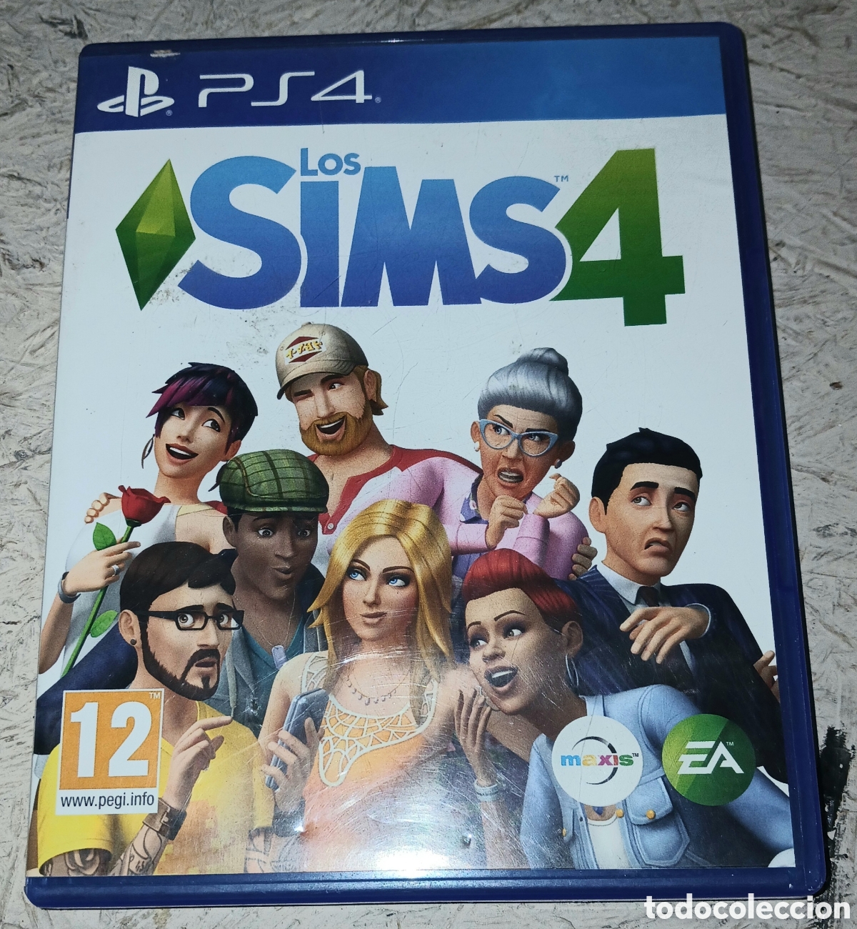 Videojuegos y Consolas PS4 de segunda mano: Caja, Car&aacute;tula Y Folleto Los Sims 4 PS4 (SIN JUEGO)