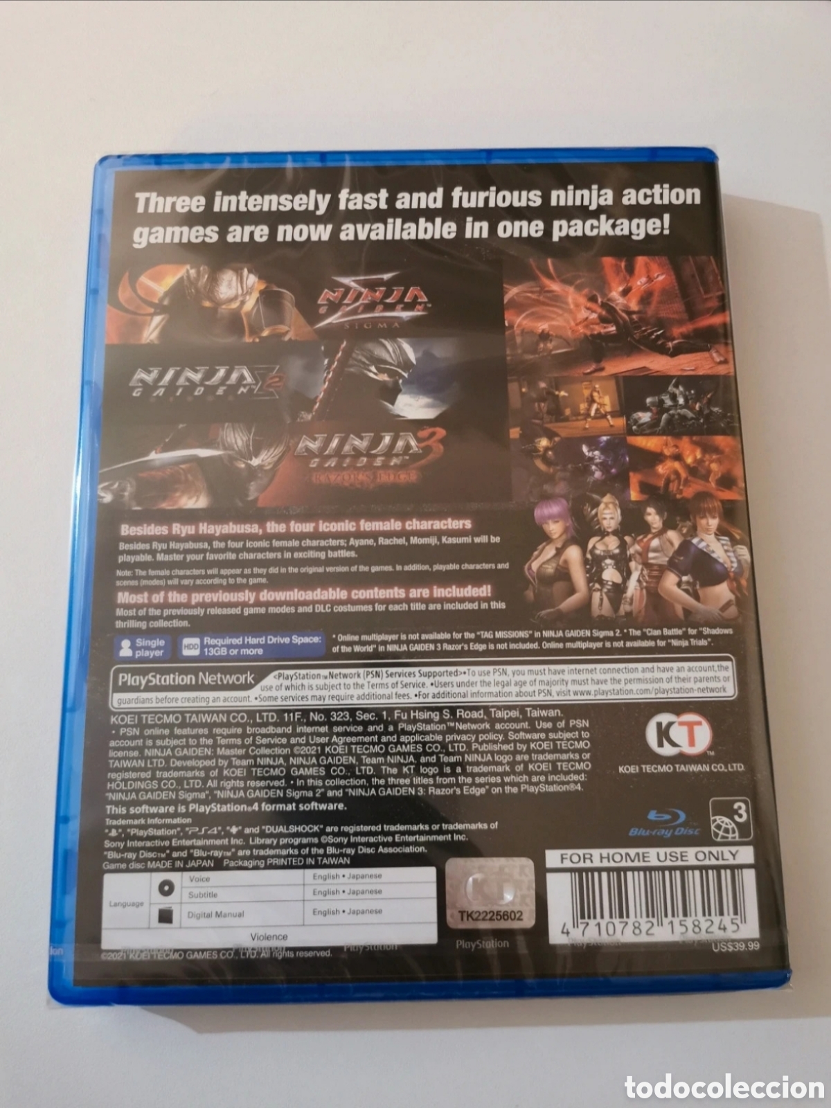 Videojuegos y consolas PS4 de segunda mano: ⚫LIQUIDACI&Oacute;N⚫ PS4 NINJA GAIDEN MASTER COLLECTION - Foto 2