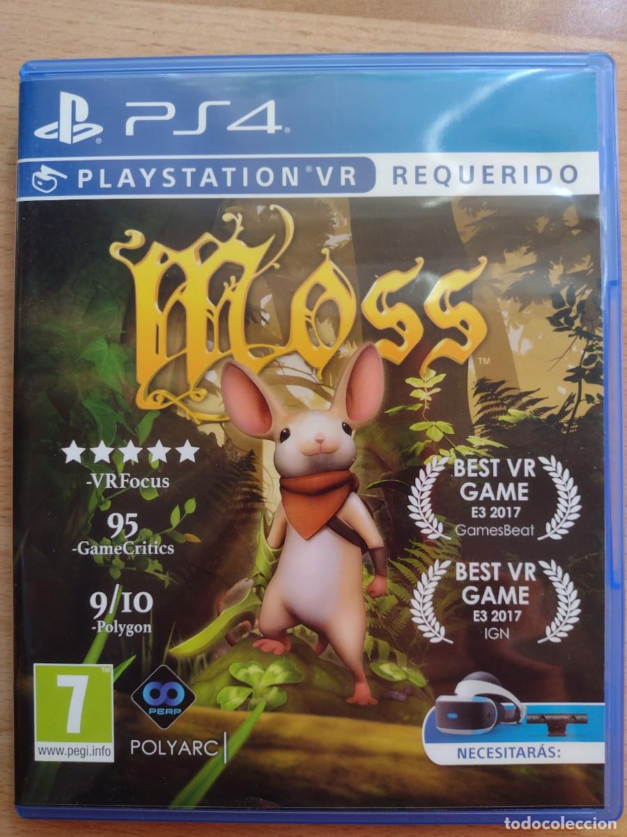 Videojuegos y Consolas PS4 de segunda mano: Videojuego Moss para Play Station 4 - Posibilidad de recogida en mano en Madrid