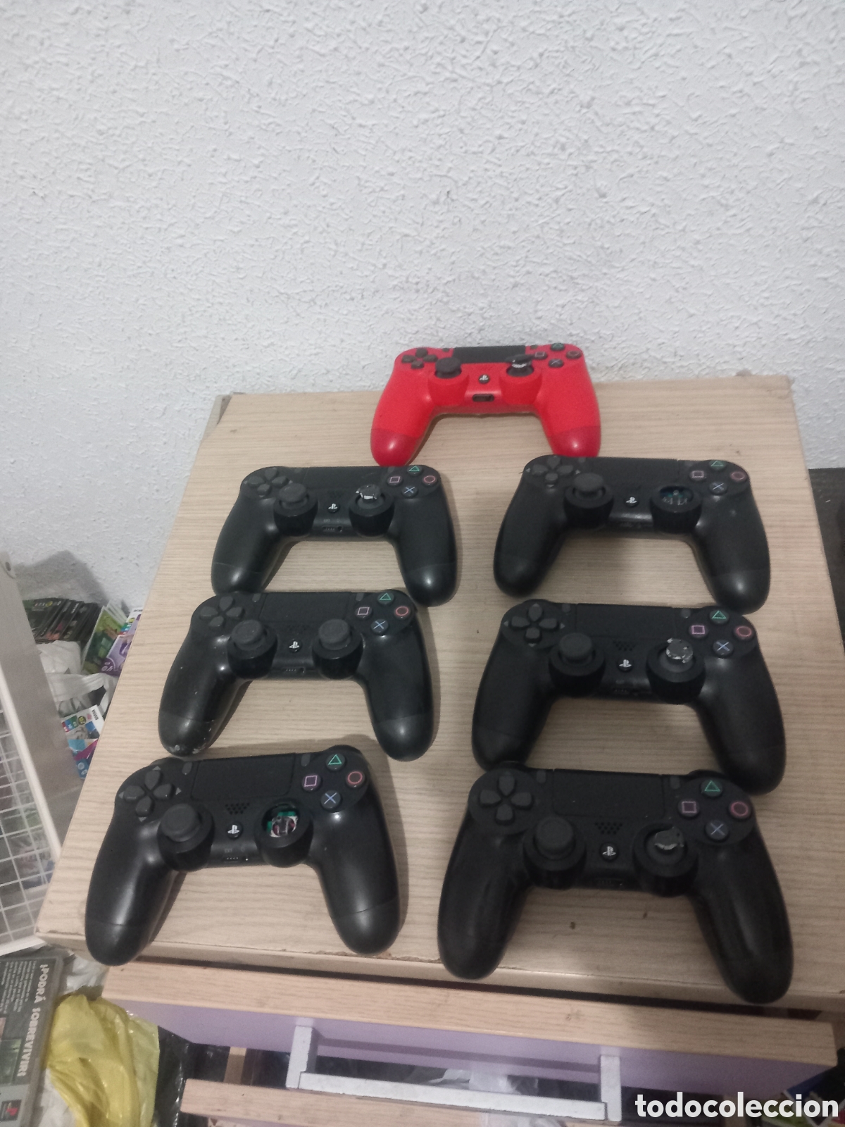 Videojuegos y Consolas PS4 de segunda mano: 7 MANDOS PS4 SIN PROBAR,,VER FOTOS