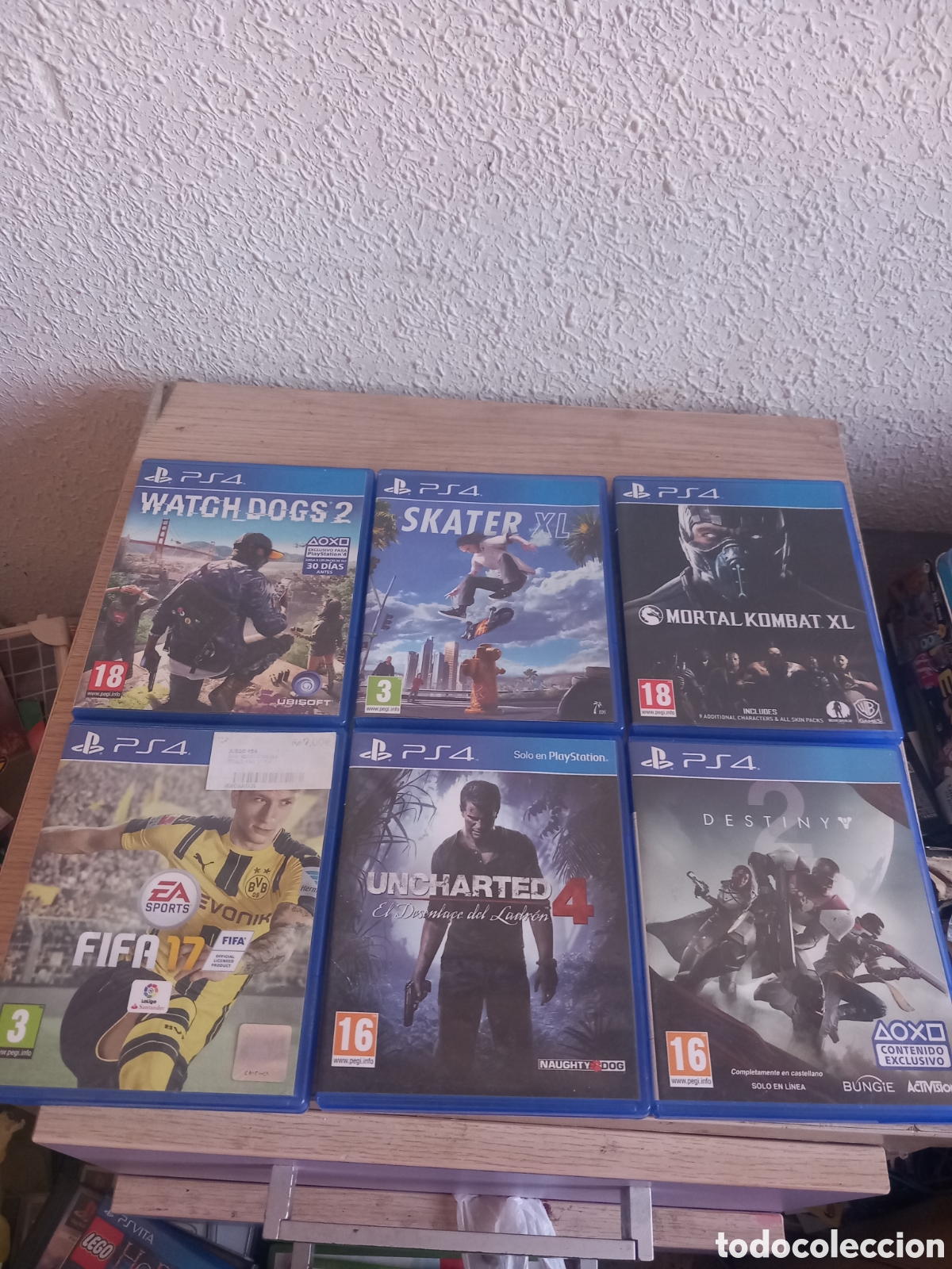 Videojuegos y Consolas PS4 de segunda mano: 6 JUEGOS PS4 FUNCIONAN,,VER FOTOS