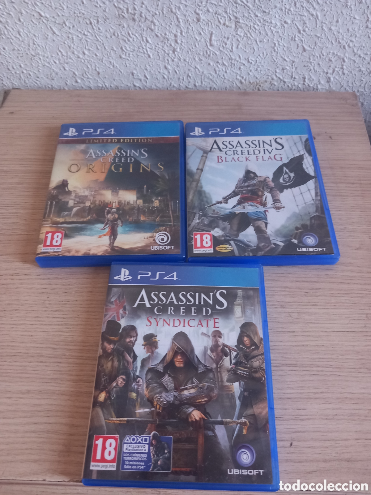 Videojuegos y Consolas PS4 de segunda mano: 3 JUEGOS PS4 FUNCIONAN,,VER FOTOS