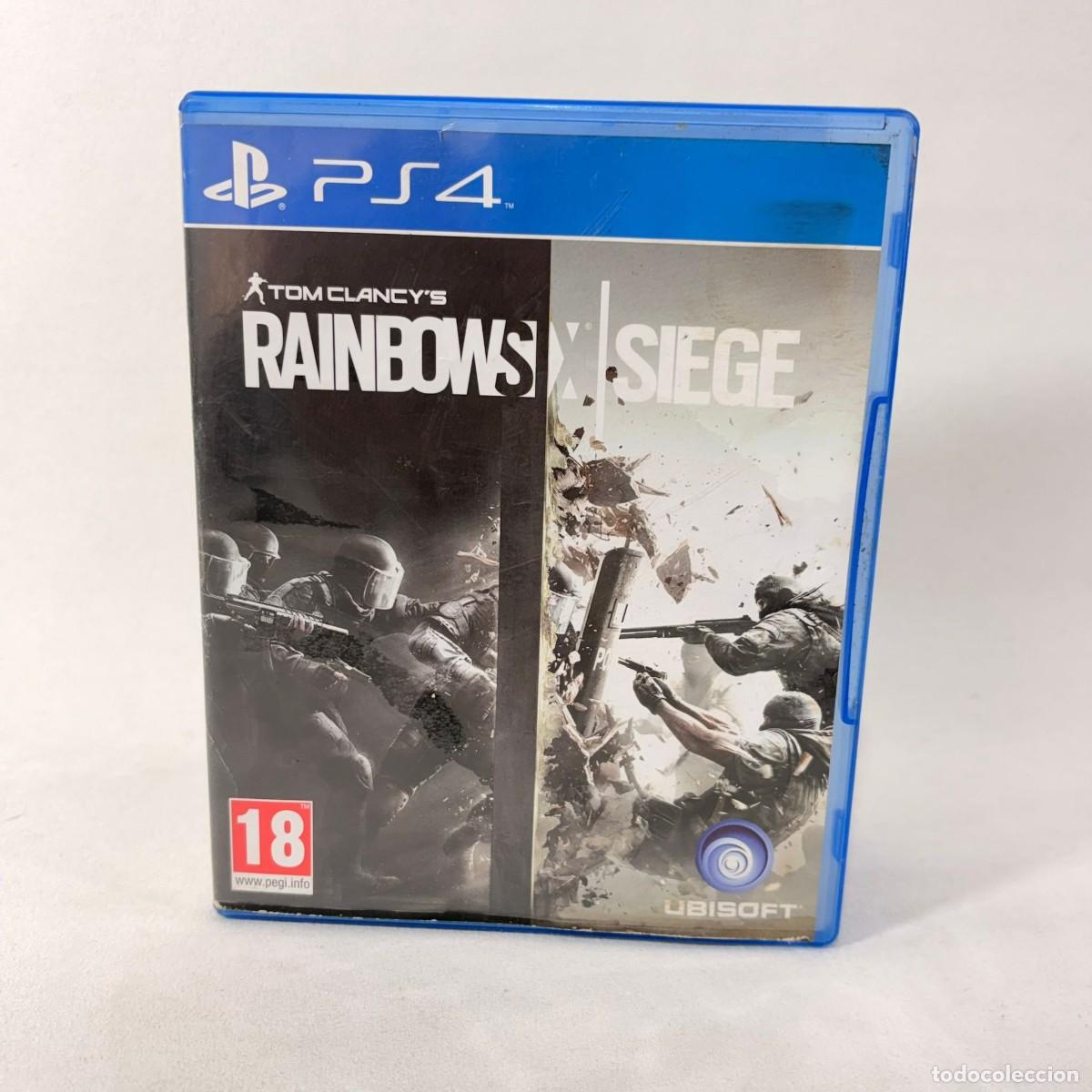 Videojuegos y Consolas PS4 de segunda mano: VIDEOJUEGO PLAYSTATION 4 - PS4 - TOM CLANCY'S - RAINBOW SIX SIEGE + CAJA