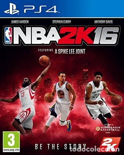 Videojuegos y Consolas PS4 de segunda mano: NBA 2K16- 5026555421263