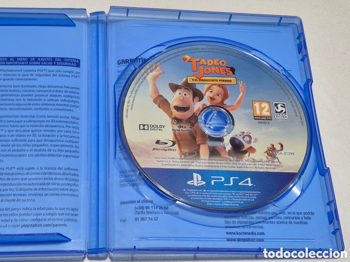 Videojuegos y consolas PS4 de segunda mano: Tadeo Jones y el Manuscrito Perdido . Ps4 - Foto 4
