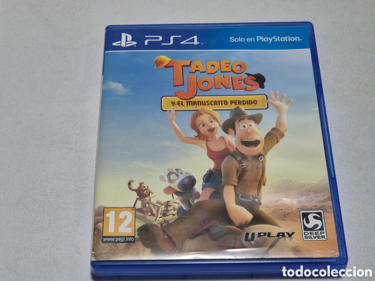 Videojuegos y Consolas PS4 de segunda mano: Tadeo Jones y el Manuscrito Perdido . Ps4