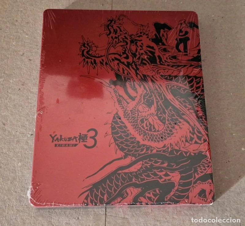 Videojuegos y Consolas PS4 de segunda mano: Steelbook Yakuza kiwami 3 Dark Ties