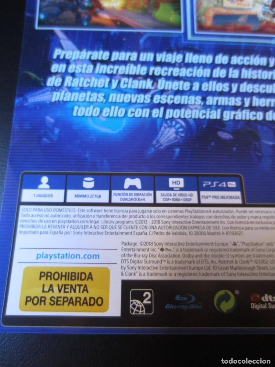 Videojuegos y consolas PS4 de segunda mano: Ratchet & Clank (PlayStation 4 PS4) - Foto 4