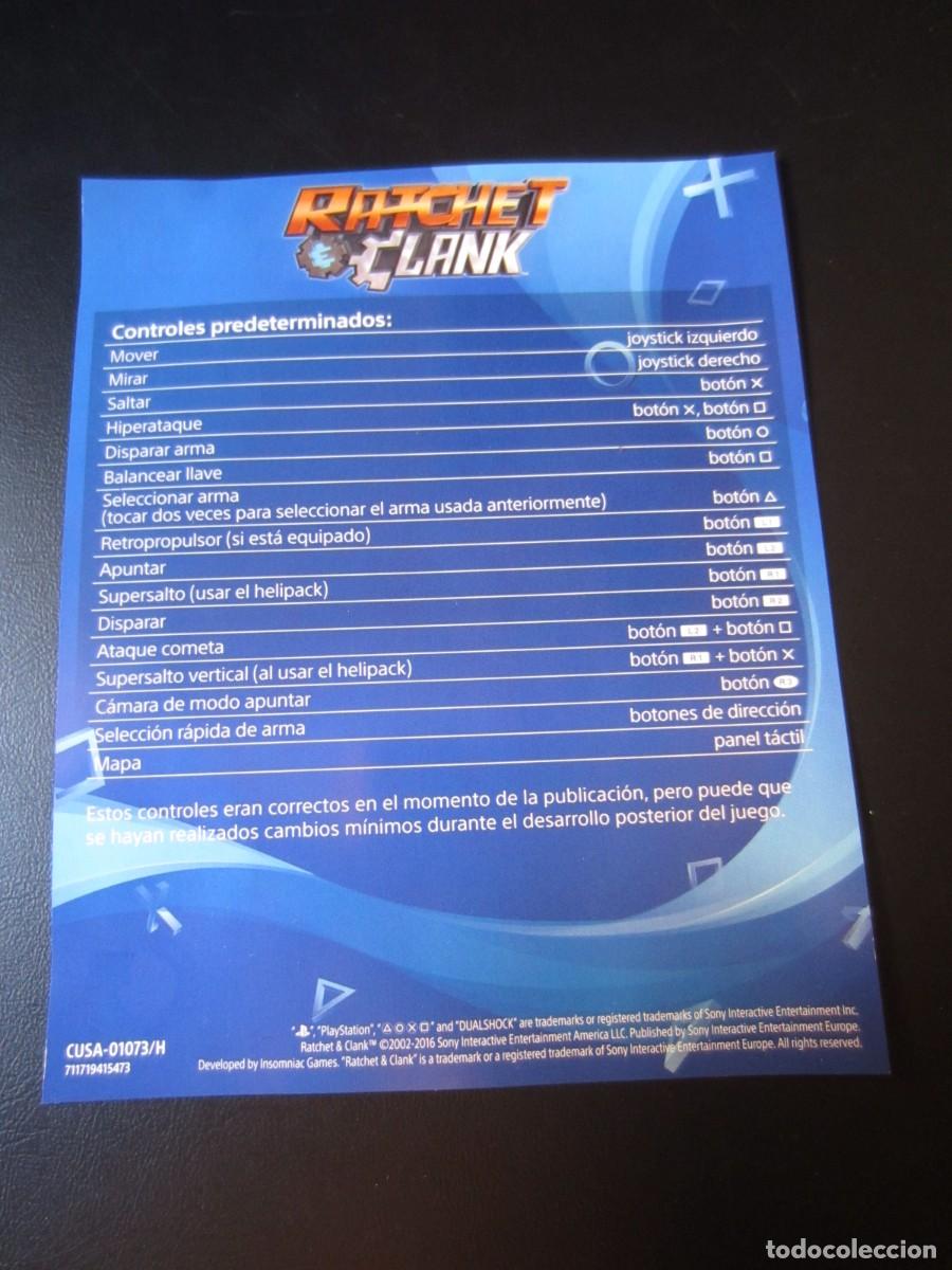 Videojuegos y consolas PS4 de segunda mano: Ratchet & Clank (PlayStation 4 PS4) - Foto 8