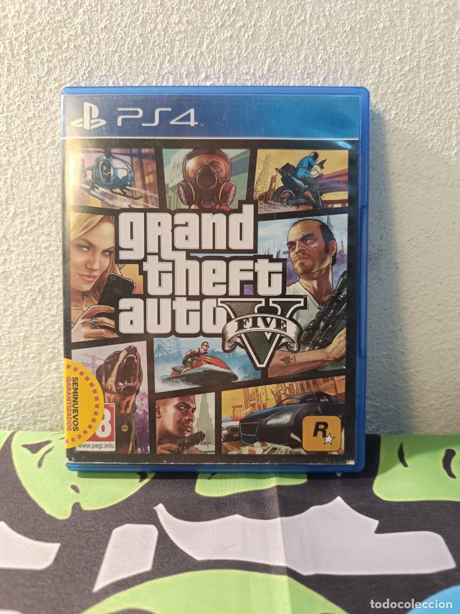 Videojuegos y Consolas PS4 de segunda mano: Grand Theft Auto V Ps4 completo perfecto!!