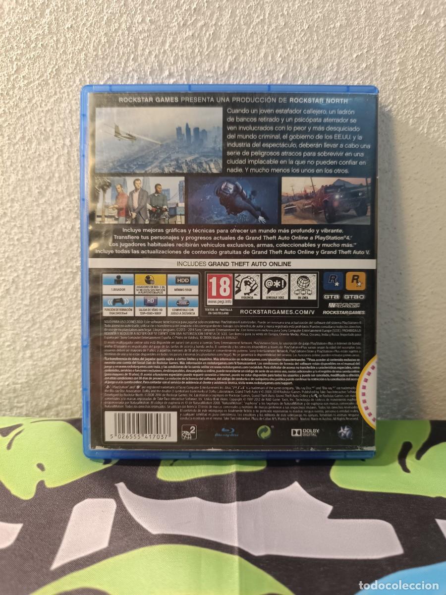 Videojuegos y consolas PS4 de segunda mano: Grand Theft Auto V Ps4 completo perfecto!! - Foto 7