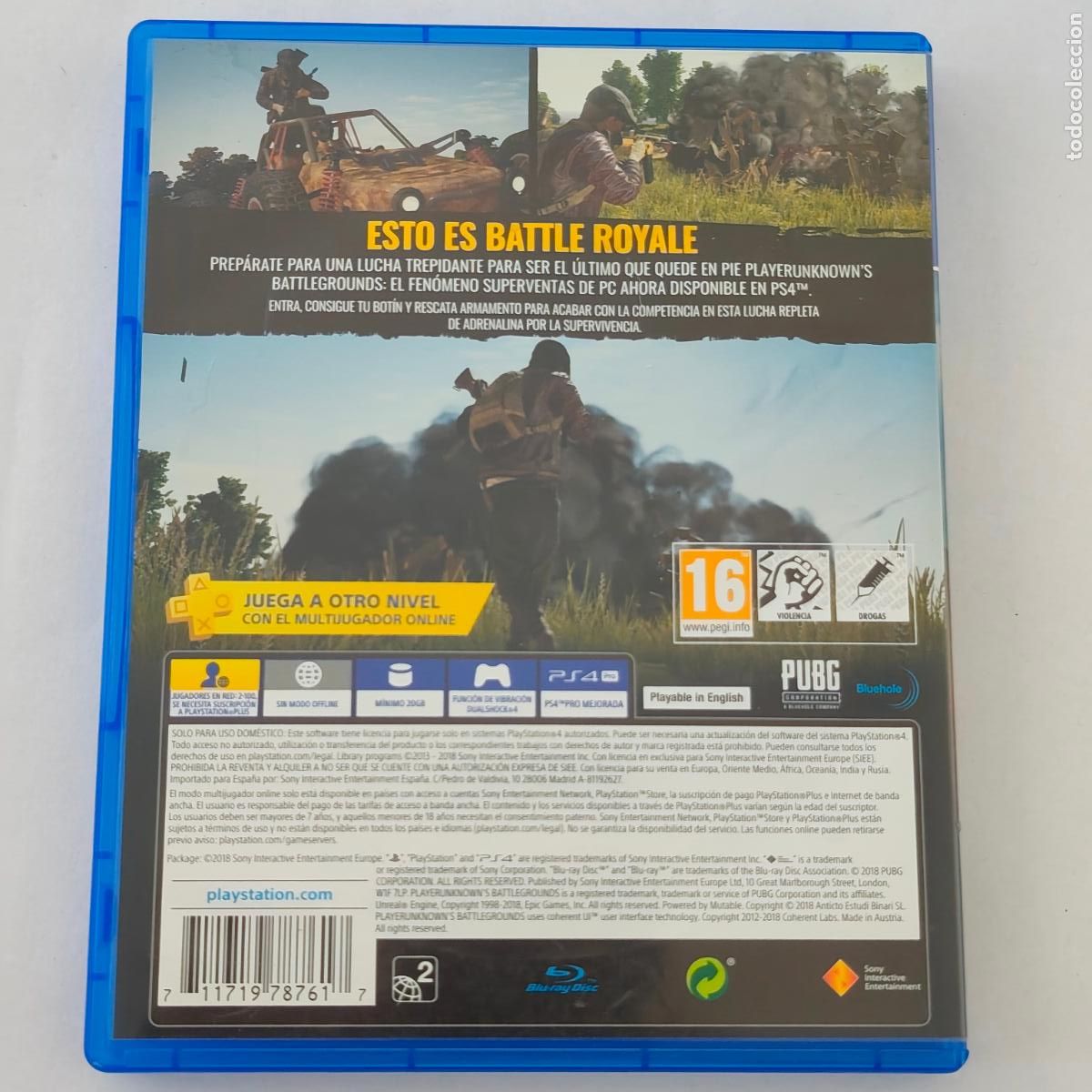 Videojuegos y consolas PS4 de segunda mano: PLAYERUNKNOWNS BATTLEGROUNDS - PS4 PLAYSTATION 4 PLAY STATION - Foto 2