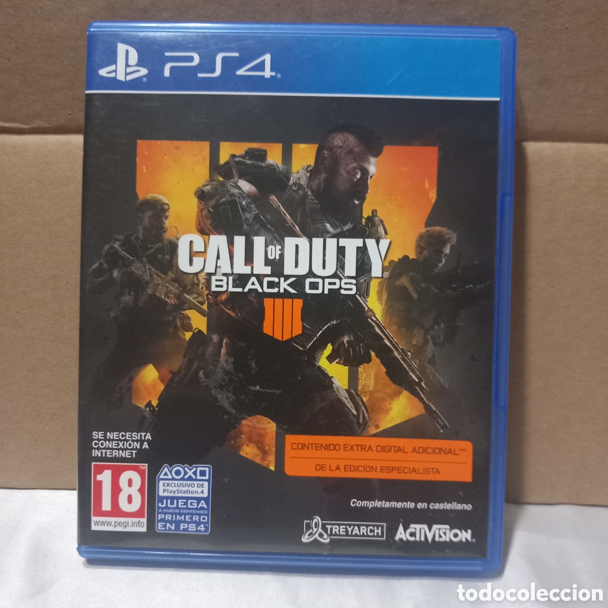 Videojuegos y Consolas PS4 de segunda mano: PS4 CALL OF DUTY BLACK OPS 4(como nuevo)