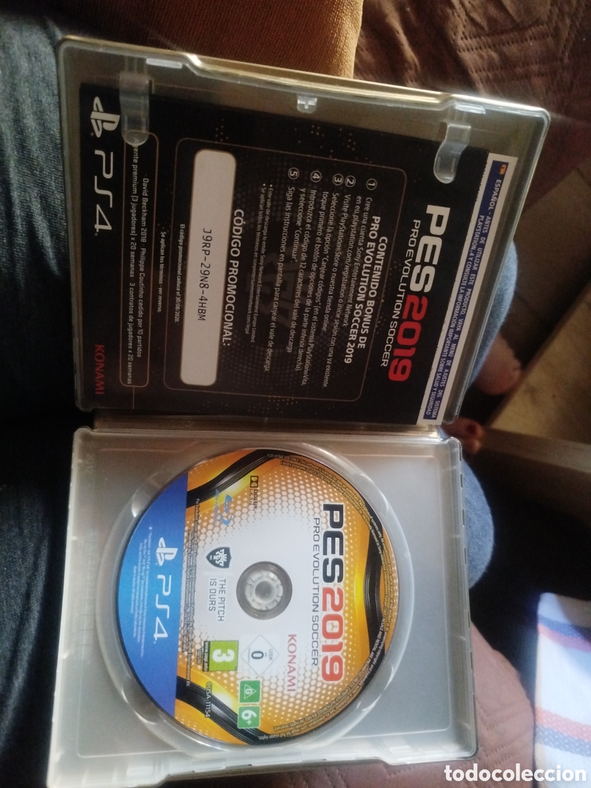 Videojuegos y consolas PS4 de segunda mano: Ps4 Pes 2019 David Beckham editi&oacute;n - Foto 2