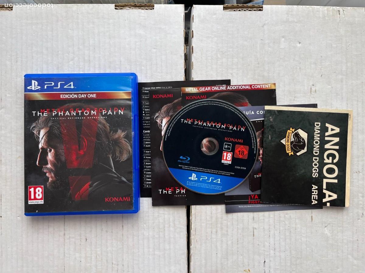Videojuegos y Consolas PS4 de segunda mano: METAL GEAR SOLID THE PHANTOM PAIN - PS4 PLAYSTATION 4 PLAY STATION KREATEN