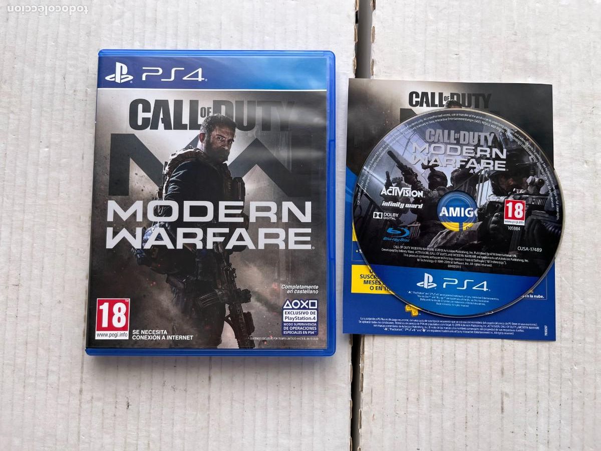 Videojuegos y Consolas PS4 de segunda mano: CALL OF DUTY MODERN WARFARE - PS4 PLAYSTATION 4 PLAY STATION KREATEN