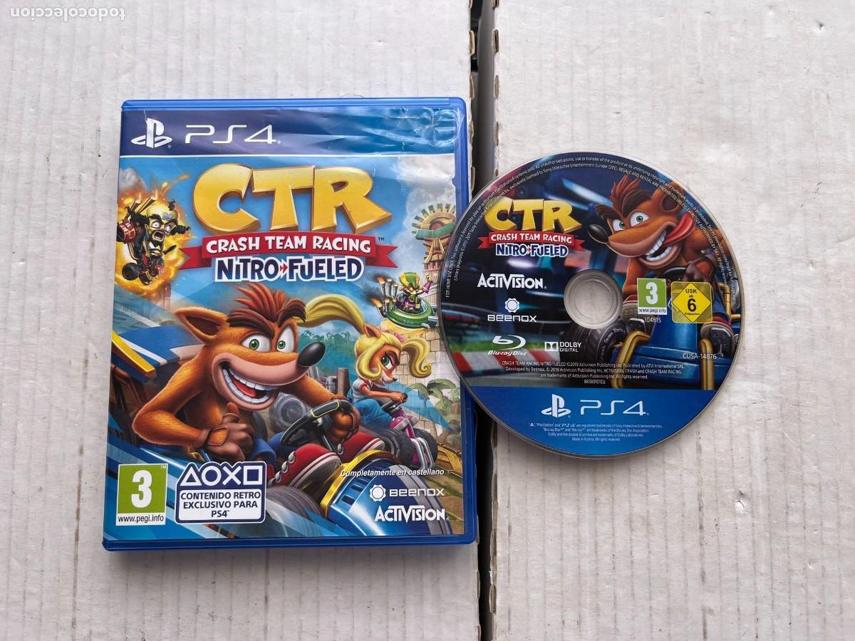 Videojuegos y Consolas PS4 de segunda mano: CRASH TAG TEAM RACING NITRO FUELED CTR RACER - PS4 PLAYSTATION 4 PLAY STATION KREATEN
