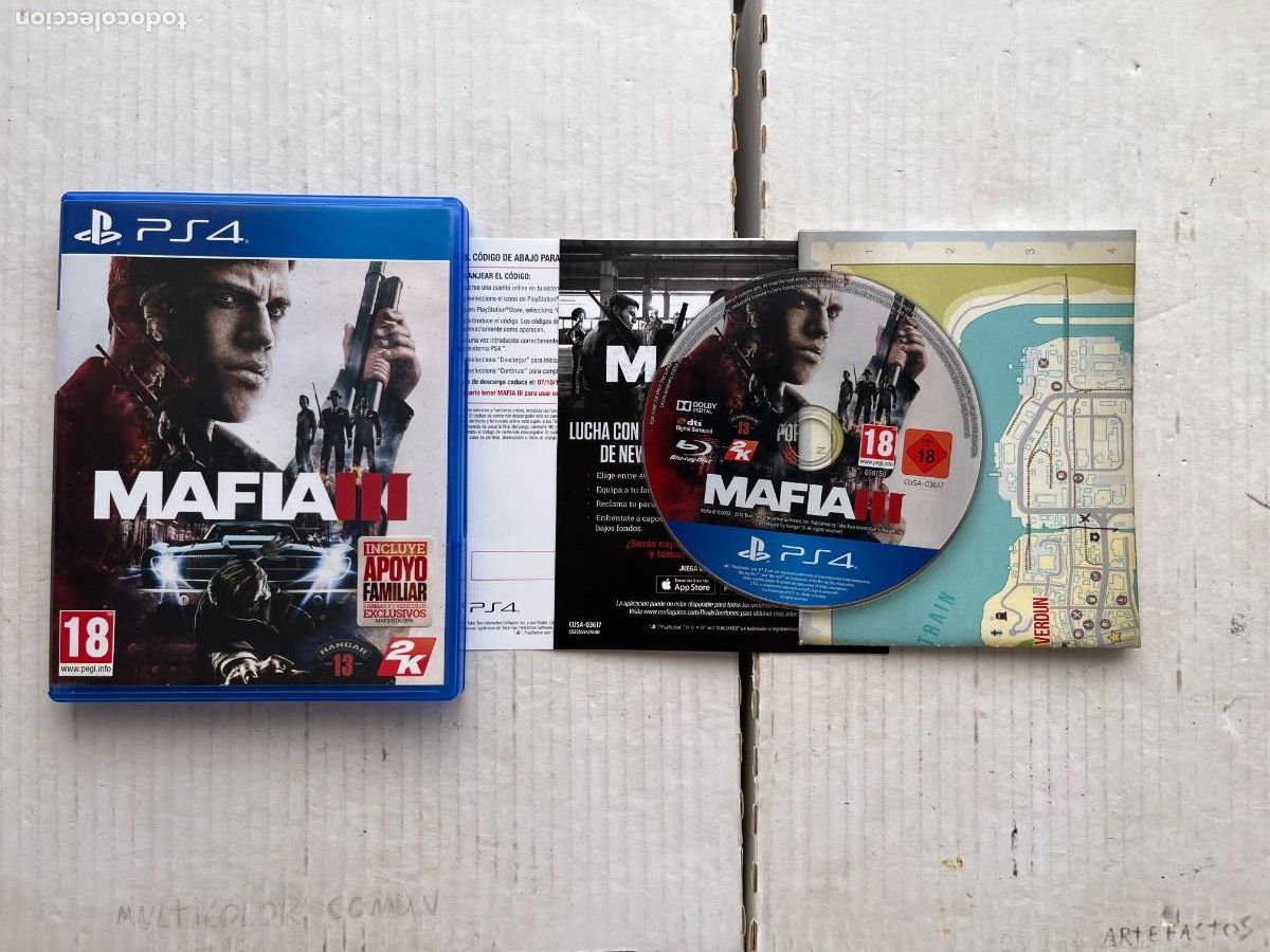 Videojuegos y Consolas PS4 de segunda mano: MAFIA III 3- PS4 PLAYSTATION 4 PLAY STATION KREATEN