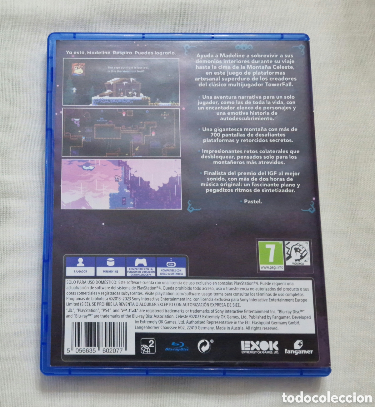 Videojuegos y consolas PS4 de segunda mano: Celeste Playstation 4 - Foto 2