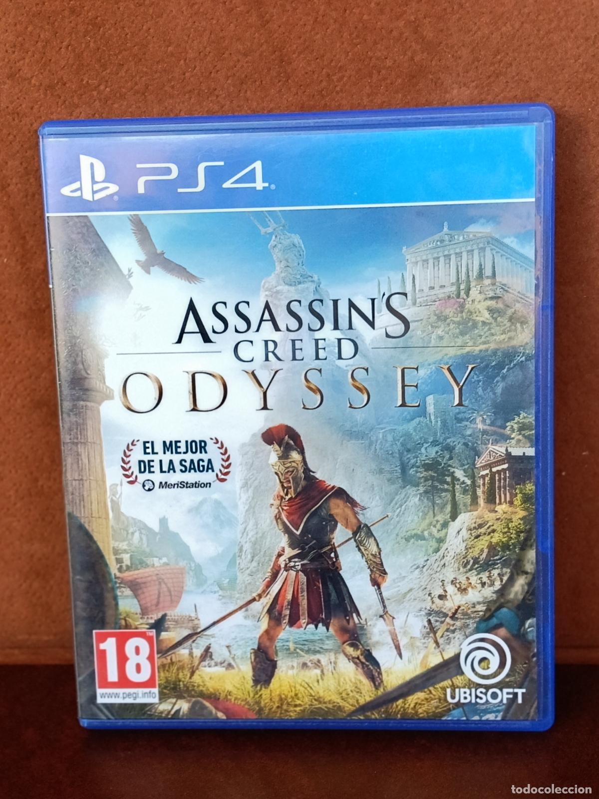 Videojuegos y Consolas PS4 de segunda mano: JUEGO PS4 ASSASSINS CREED ODYSSEY - PS4 PLAY STATION 4 - UBISOFT SONY COMPLETO