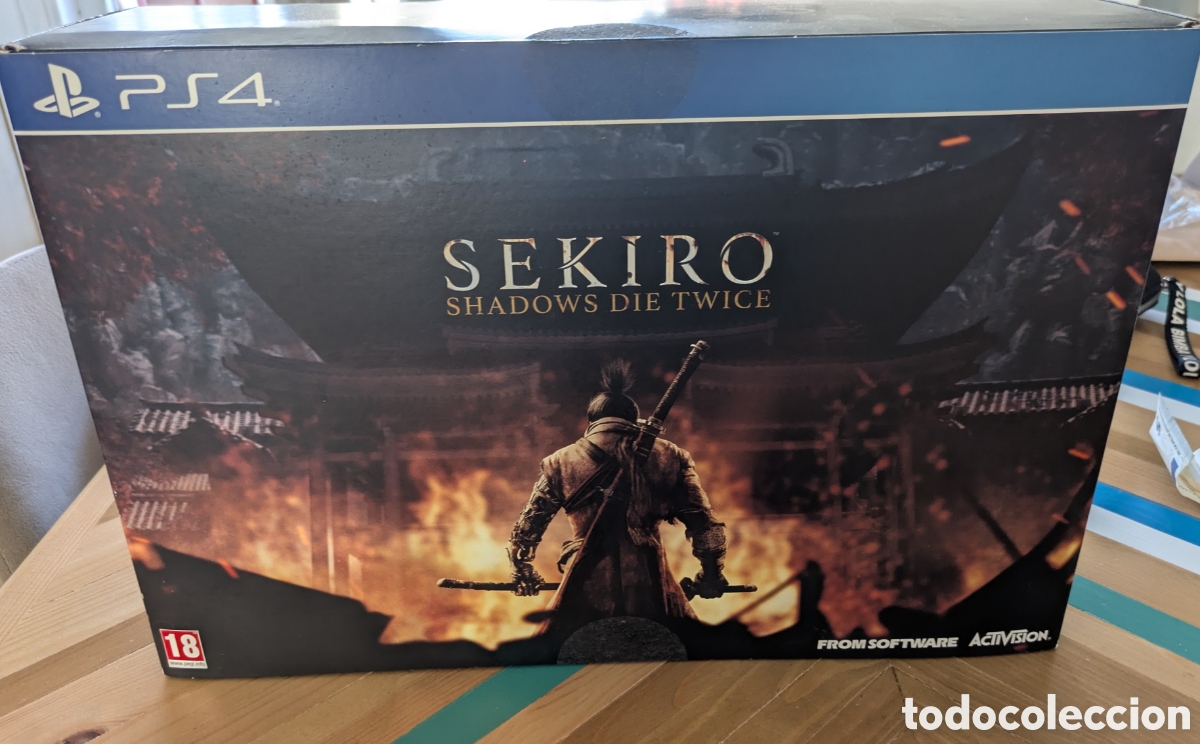 Videojuegos y Consolas PS4 de segunda mano: Edici&oacute;n coleccionista Sekiro Shadows Die Twice
