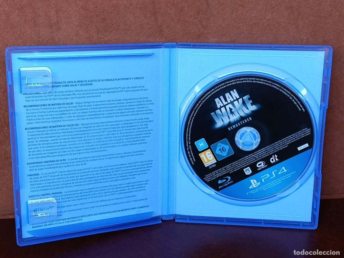 Videojuegos y consolas PS4 de segunda mano: Alan Wake remastered Ps4 - Foto 2