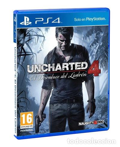 Videojuegos y Consolas PS4 de segunda mano: Uncharted 4: El Desenlace del Ladr&oacute;n- 0711719454410