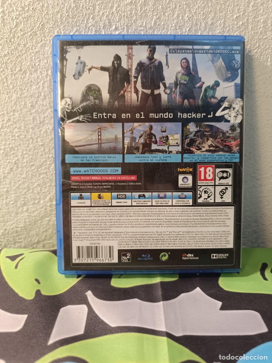 Videojuegos y consolas PS4 de segunda mano: watchdogs 2 ps4 Pal Esp - Foto 5