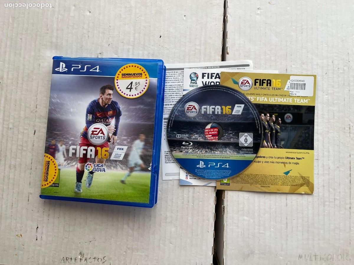 Videojuegos y Consolas PS4 de segunda mano: FIFA 16 - PS4 PLAYSTATION 4 PLAY STATION KREATEN