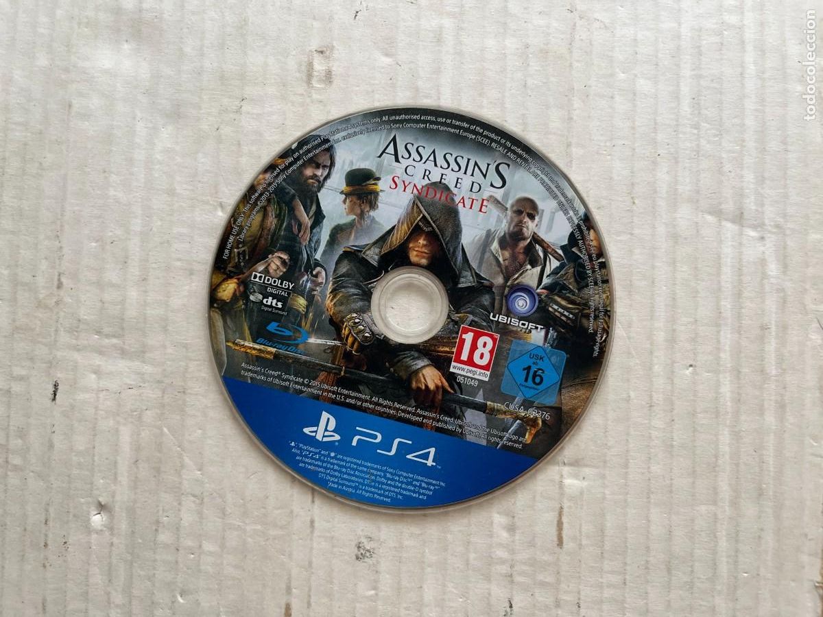 Videojuegos y Consolas PS4 de segunda mano: ASSASSINS CREED SYNDICATE - PS4 PLAYSTATION 4 PLAY STATION TWO KREATEN