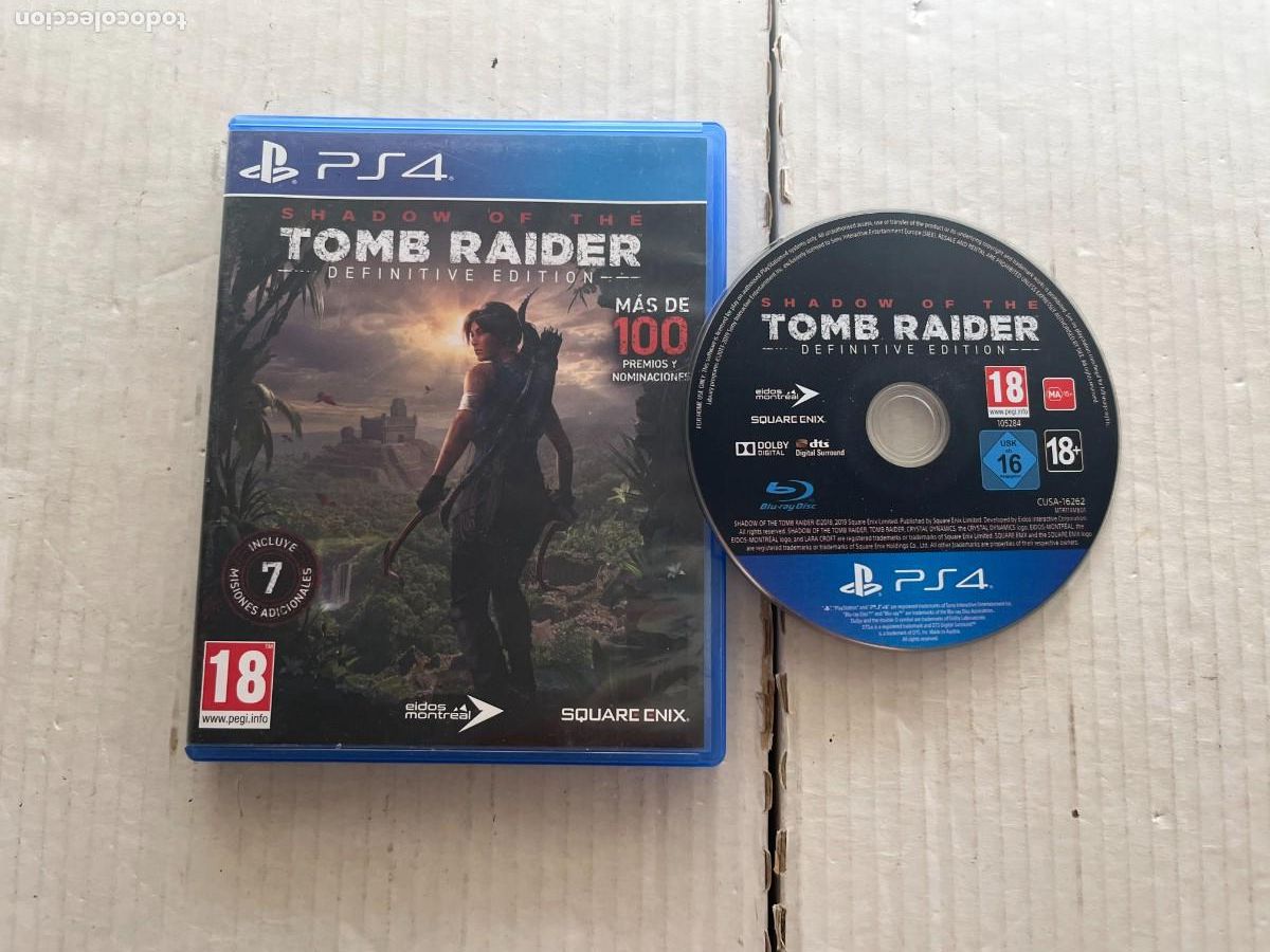 Videojuegos y consolas PS4 de segunda mano: SHADOW OF THE TOMB RAIDER DEFINETIVE EDITION ...- PS4 PLAYSTATION 4 PLAY STATION 4 KREATEN