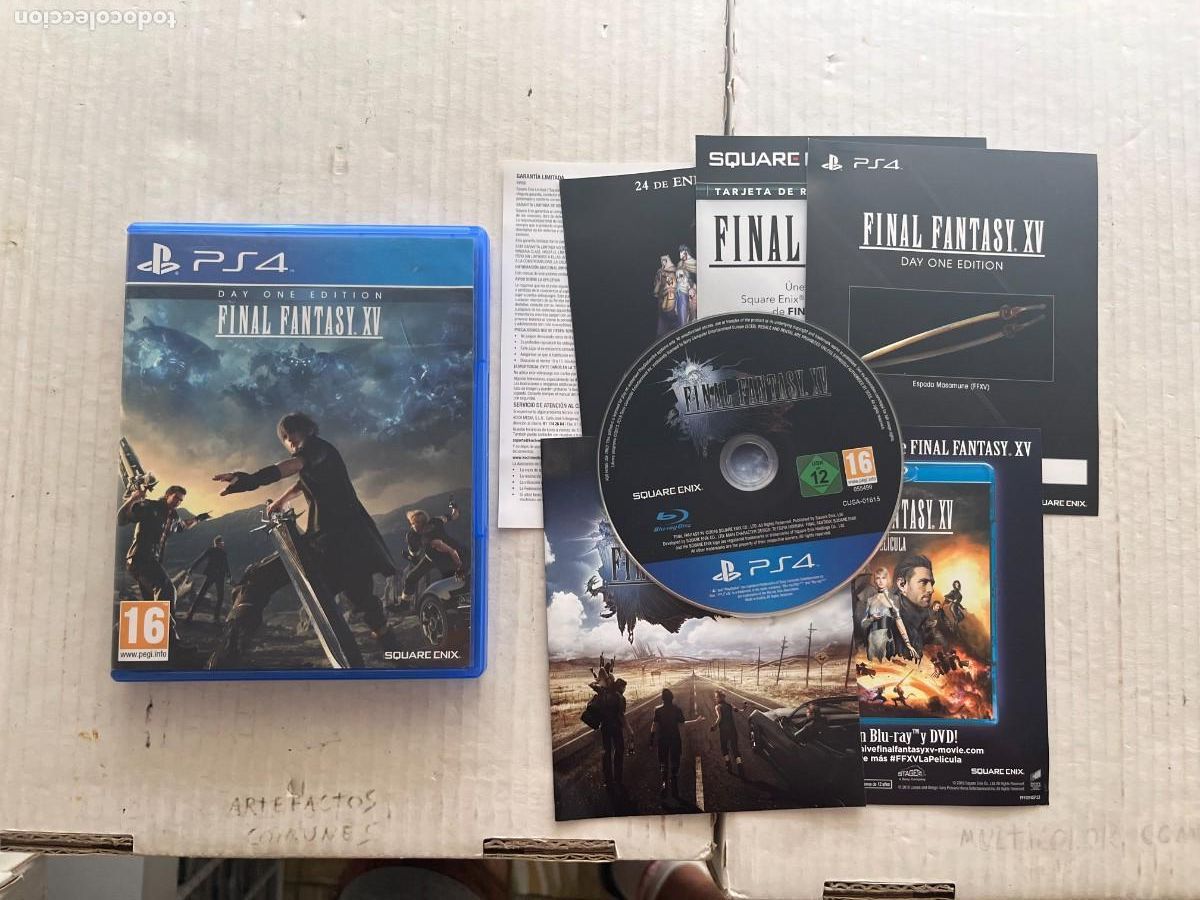 Videojuegos y consolas PS4 de segunda mano: FINAL FANTASY XV DAY ONE EDITION ...- PS4 PLAYSTATION 4 PLAY STATION 4 KREATEN