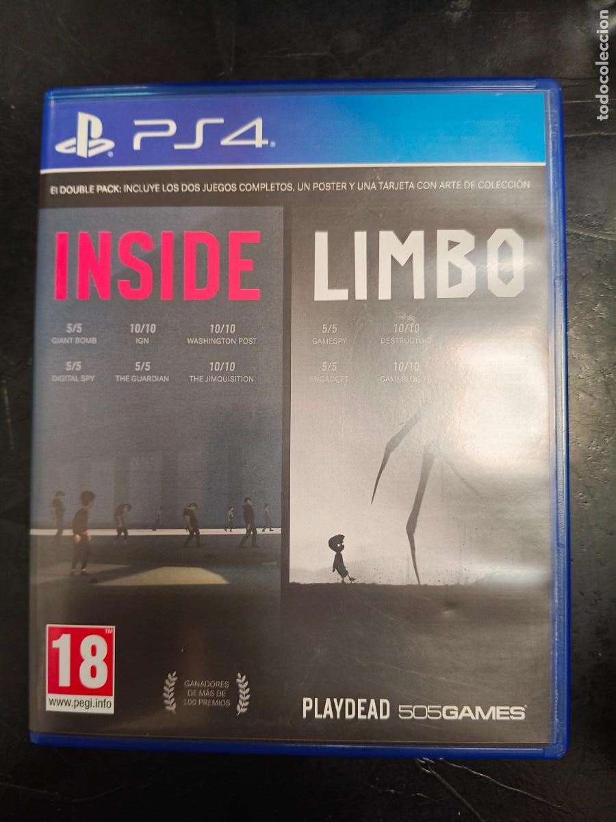 Videojuegos y consolas PS4 de segunda mano: Inside Limbo - Sony playstation 4 PS4 PAL ESP
