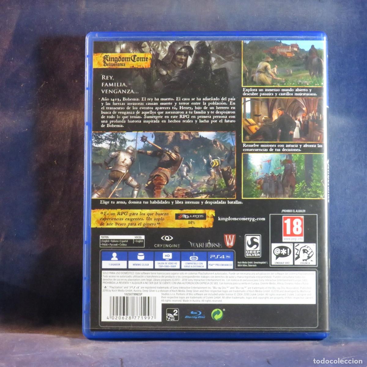 Videojuegos y consolas PS4 de segunda mano: KINGDOM COME, DELIVERANCE - PS4 - Foto 2
