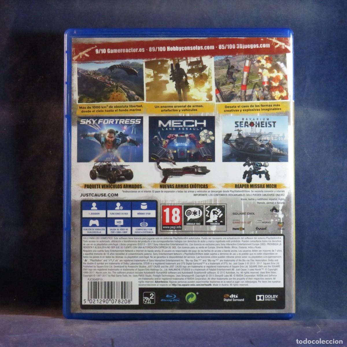 Videojuegos y consolas PS4 de segunda mano: JUST CAUSE 3 (GOLD EDITION) - PS4 - Foto 2