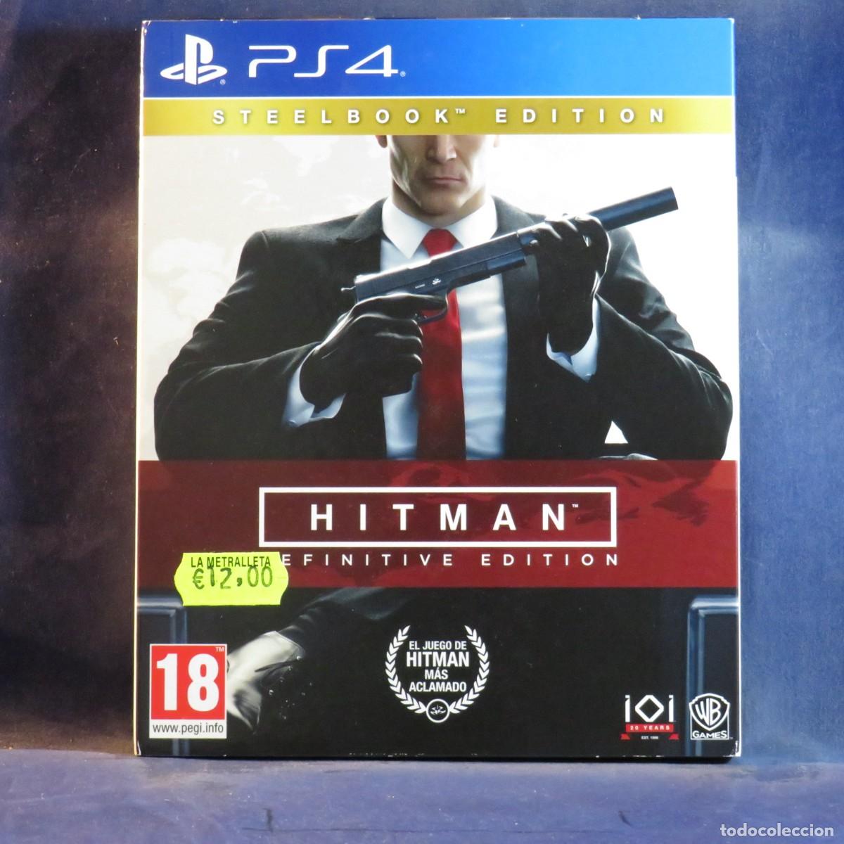 Videojuegos y consolas PS4 de segunda mano: HITMAN (STEELBOOK EDITION) - PS4