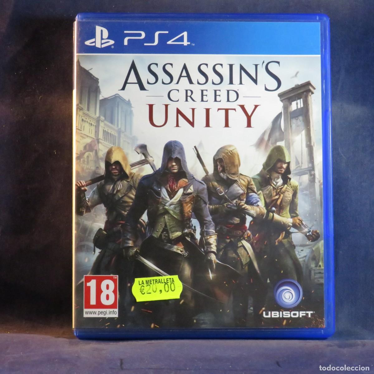 Videojuegos y consolas PS4 de segunda mano: ASSASSINS CREED UNITY - PS4 - Foto 1