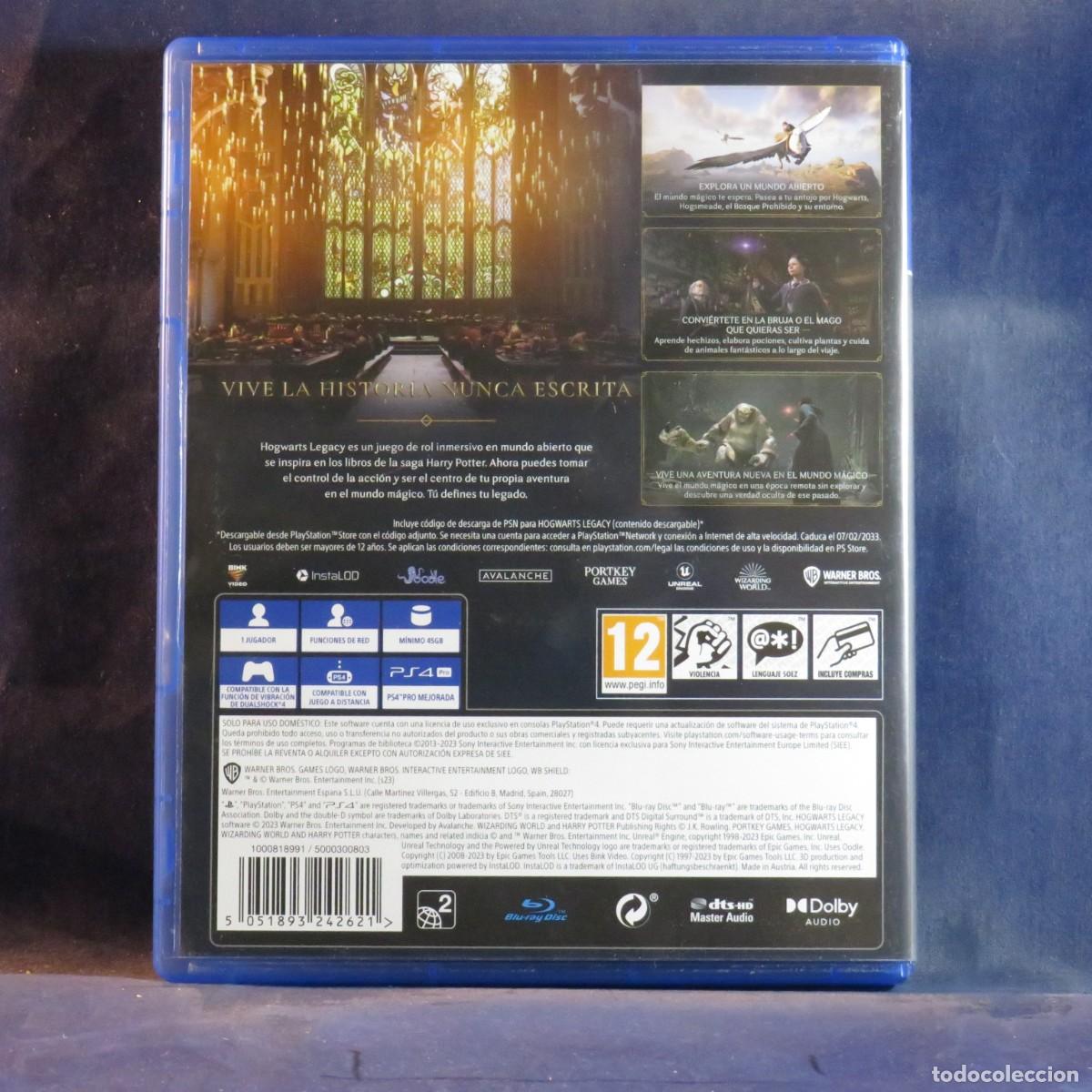 Videojuegos y consolas PS4 de segunda mano: HOGWARTS LEGACY - PS4 - Foto 2