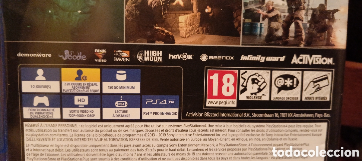 Videojuegos y consolas PS4 de segunda mano: Modern Walfare PlayStation4 - Foto 3