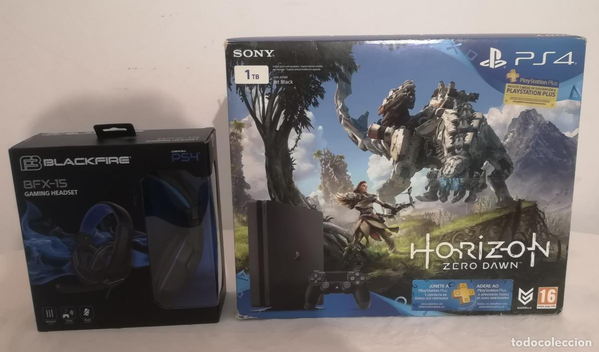Videogiochi e Consoli: CONSOLA PS4 EDICI&Oacute;N HORIZON + AURICULARES BFX-15 PAL ESPA&Ntilde;A