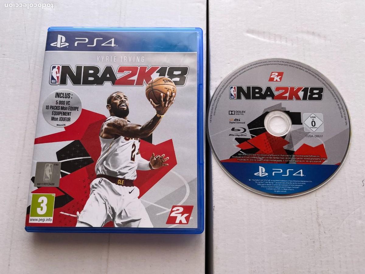Videojuegos y consolas PS4 de segunda mano: NBA 2K18 - PS4 PLAYSTATION 4 PLAY STATION KREATEN