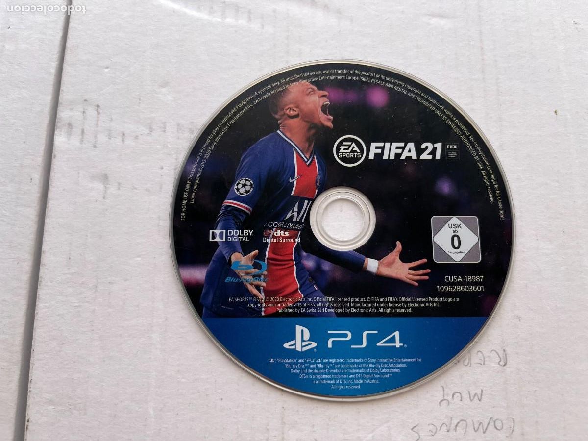 Videojuegos y consolas PS4 de segunda mano: FIFA 21 PS4 PLAYSTATION 4 PLAY STATION KREATEN