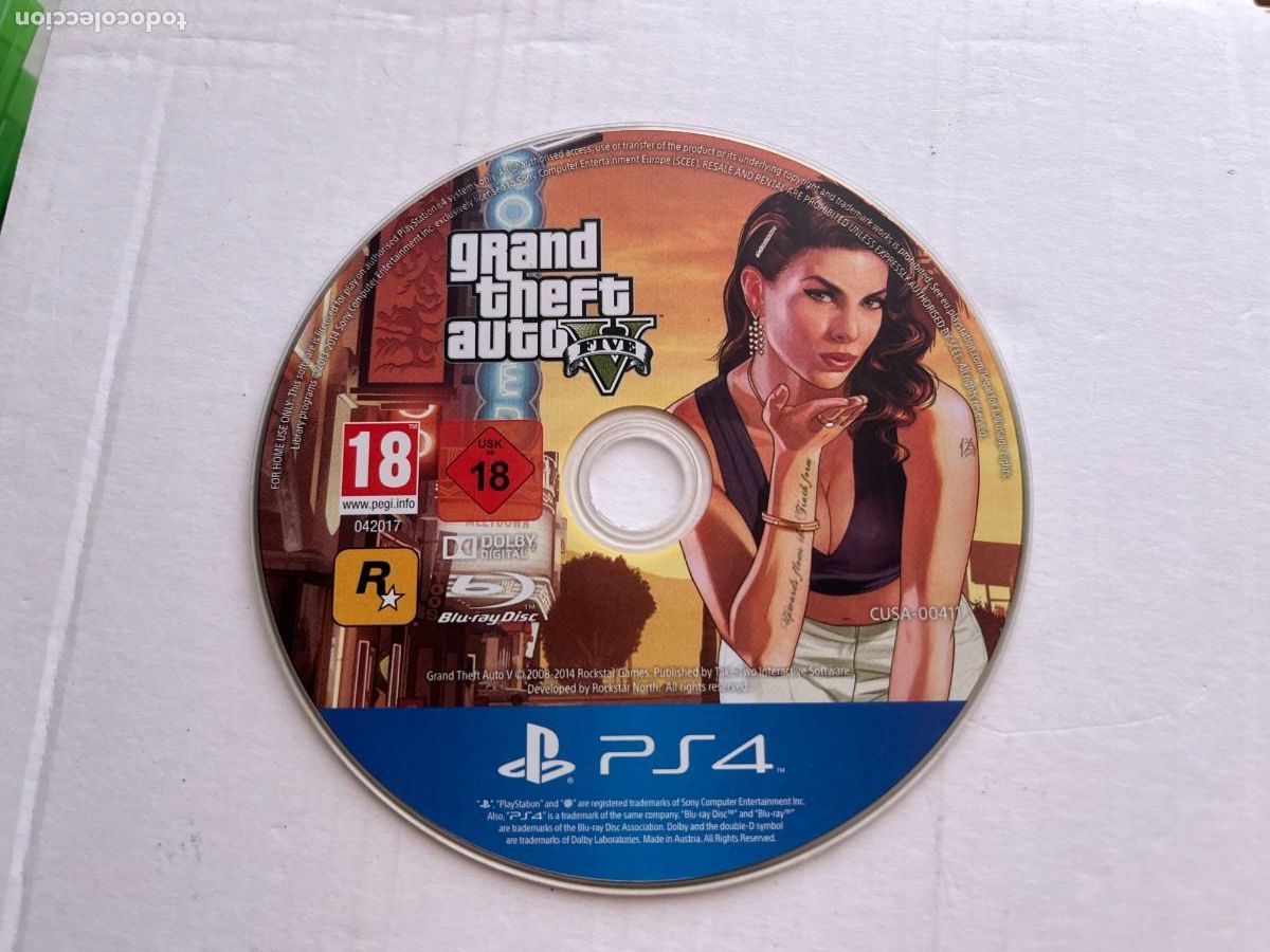 Videojuegos y consolas PS4 de segunda mano: GRAND THEFT AUTO FIVE GTA V 5 PS4 PLAYSTATION 4 PLAY STATION KREATEN