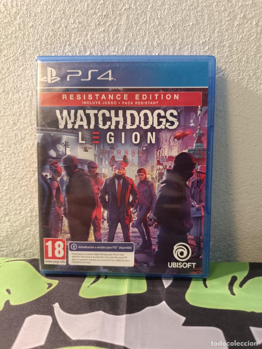Videojuegos y consolas PS4 de segunda mano: Watch Dogs Legion PS4 Edici&oacute;n Resistencia