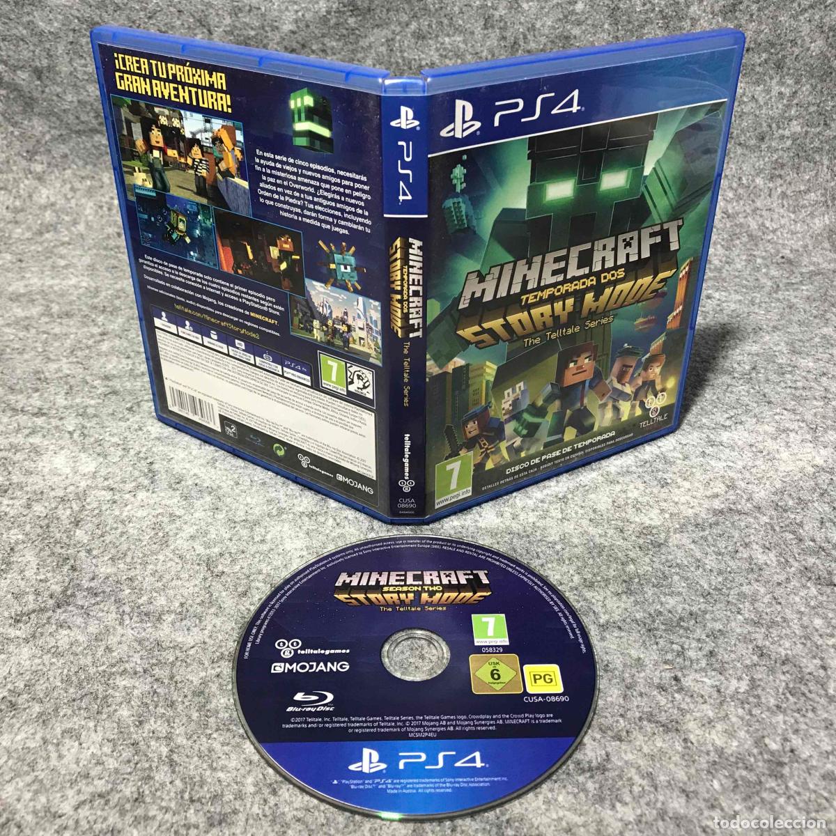 Videojuegos y consolas PS4 de segunda mano: MINECRAFT STORY MODE TEMPORADA 2 SONY PLAYSTATION 4 PS4