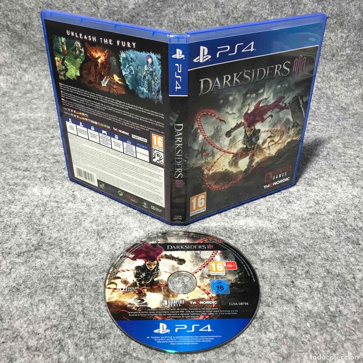 Videojuegos y consolas PS4 de segunda mano: DARKSIDERS III SONY PLAYSTATION 4 PS4