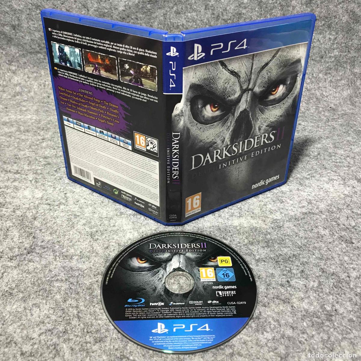 Videojuegos y consolas PS4 de segunda mano: DARKSIDERS II DEFINITIVE EDITION SONY PLAYSTATION 4 PS4